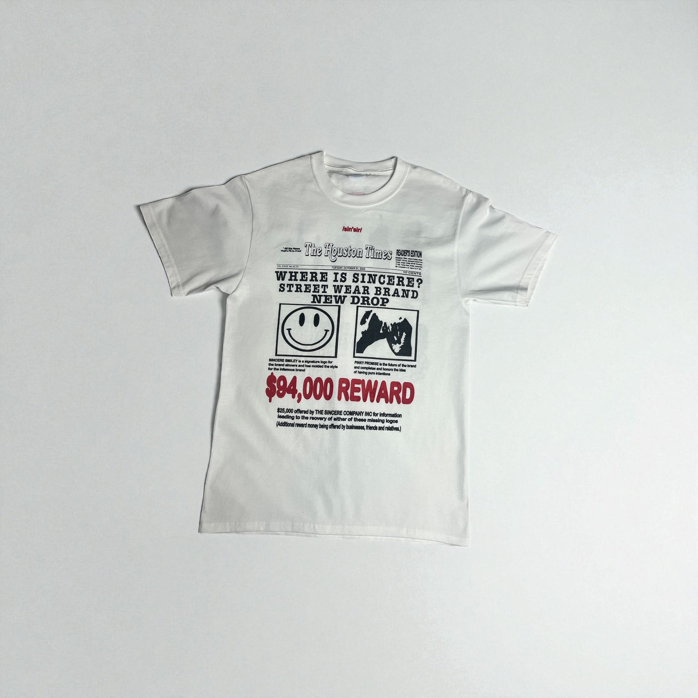 Sincere Houston Times T-Shirt